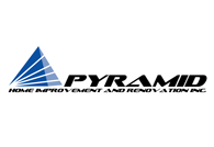Pyramid Home Improvement. Logo