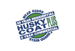 Husky Coat Plus. Logo