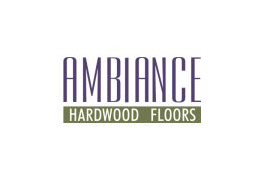 Ambiance Hardwood Floors. Logo