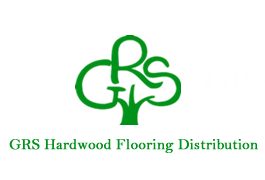 GRS Hardwood flooring distribution. Logo