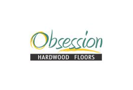Obsession Hardwood floors. Logo