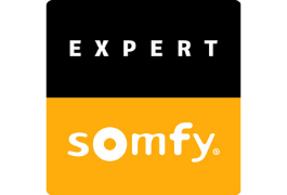 Somfy Motorized Window Treatment. Logo