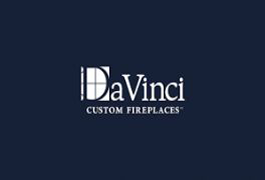 DaVinci Custom Fireplaces. Logo