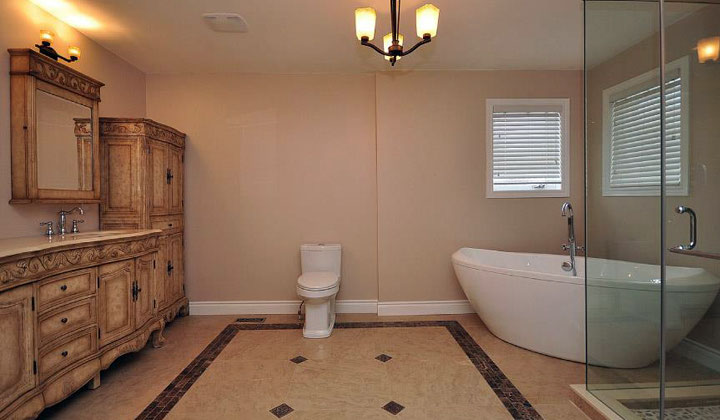 Complete bathroom renovation by Kitchen & Bath, Toronto