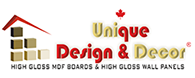 Unique Design & Decor @ Improve Canada Unique Design & Decor. Logo