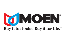 MOEN. Logo