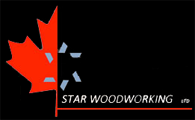 Star Woodworking @ Improve Canada Star Woodworking. Logo