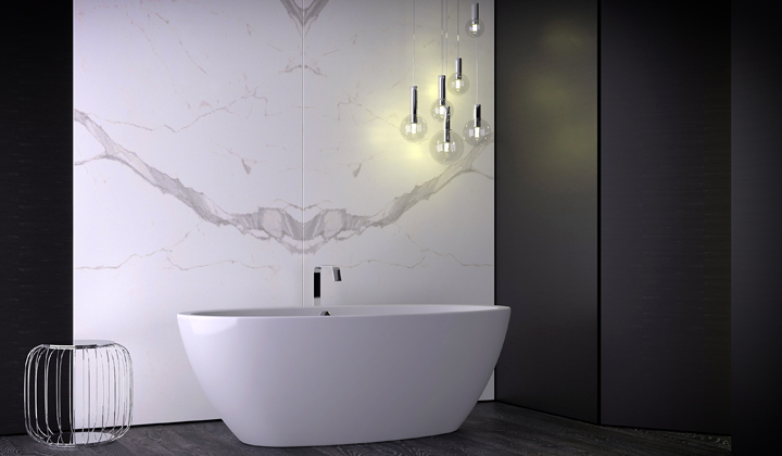 Luxury free standing bathtub
