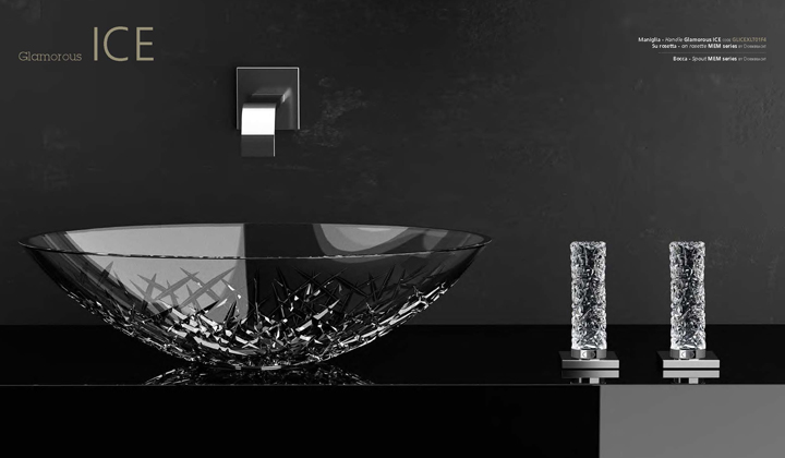 Glass design Vessel Bathroom sink