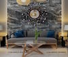 4 dark caronica grey marble porcelain tile feature wall large format floor modern home residential i