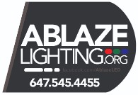 Ablaze Lighting @ Improve Canada Ablaze Lighting. Logo