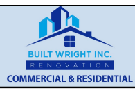 Built wright Inc. Renovation @ Improve Canada Built wright Inc. Renovation. Logo