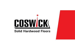 COSWICK Solid Hardwood Floors. Logo