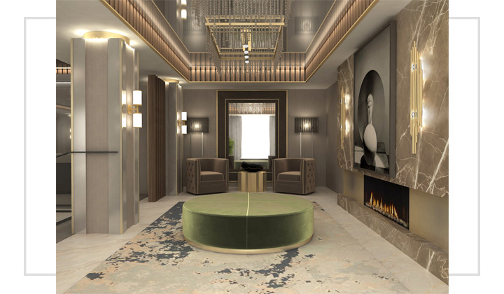 Lobby Design Project, by The House of Interior Design, Vaughan
