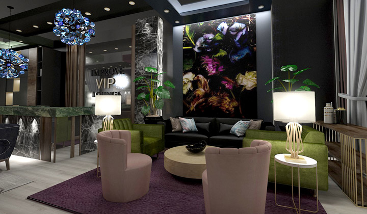 VIP Lounge Design Project, by The House of Interior Design, Vaughan