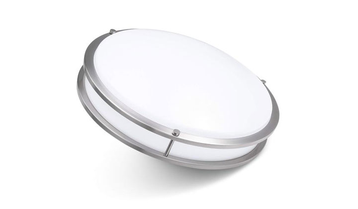 Designed with energy-saving and environmentally-friendly features, the LED Double Ring Ceiling Light comes with easy installation, easy maintenance and a long lifespan. The diffuser is adopted with high transmittance glass material for the bright, even and uniformed light without shadow. The fixture is equipped with imported chips and LEDs for high luminance and a greater beam angle. The ceiling light is an ideal replacement for traditional circular tube ceiling lamps.
Features: Power: 17W-Voltage: 120V-Colour temperature: 4000K/ 3CCT-Dimmable-Certifications: CE FCC ES cUL IP44-3-Year warranty