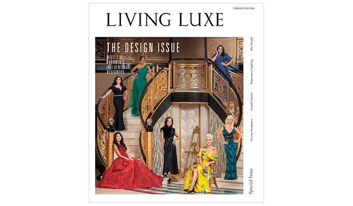 Living Luxe Magazine Feature. Art Boulle’s Co-founder and Creative Director, Nancy Saavedra, features on the cover of Living Luxe Magazine’s Design Issue along 6 of Toronto’s talented and influential designers of 2020.

Follow this link to read the featured story:

www.artboulle.com/living-luxe-magazine-design-issue-2020/