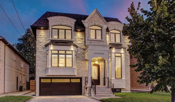 Custom Home in North York
 • Built by MERSHIRE Building Company