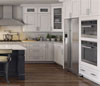 White Modern Kitchen Cabinets