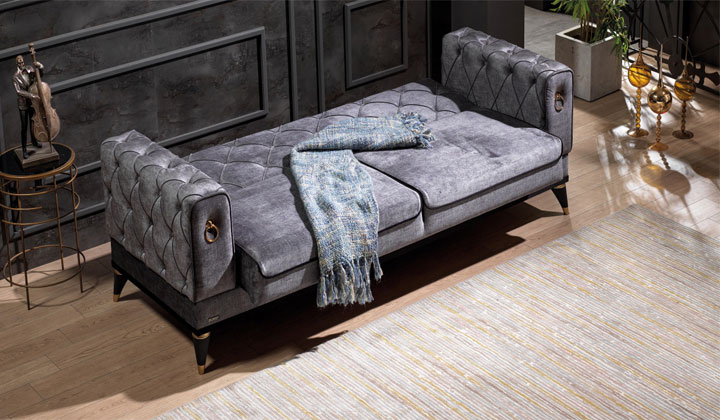 Carina Three Seater Sofabed available at berre Showroom, Vaughan