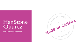 HanStone Quartz. Logo