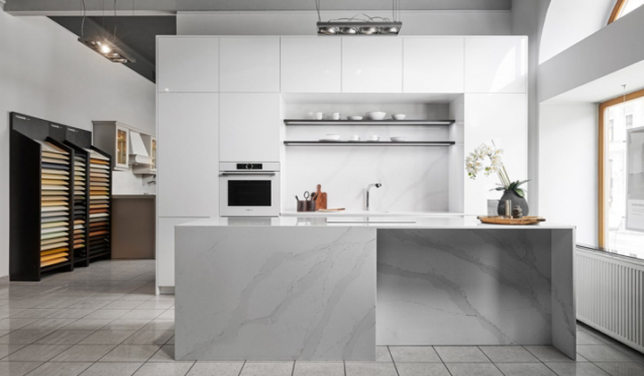 Modern European Kitchen Designs are available at Smart Idea Kitchens showroom, Vaughan