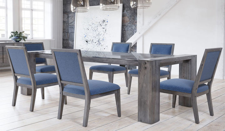 Canadel Furniture Loft Collection: Dining Table with Chairs.