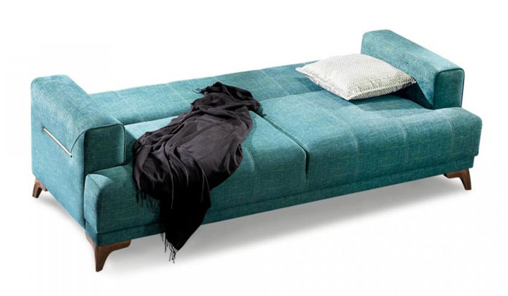 Convertible Fabric Sofa Bed. Different Colors are Available. Vaughan Showroom.