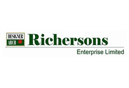 Richersons Doors. Logo