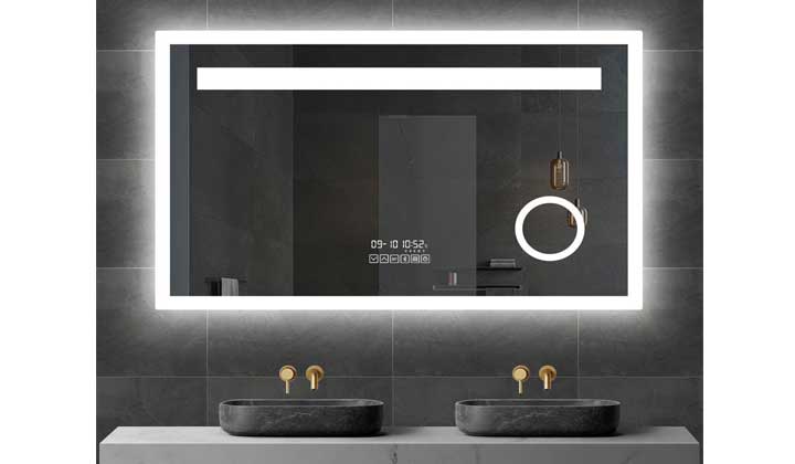Anti Fog Frameless Bathroom Vanity Mirror